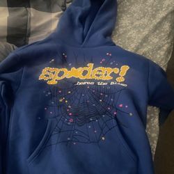 Blue Spider Hoodie 