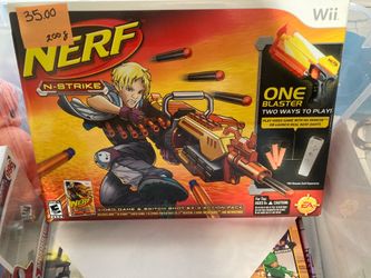 Wii nerf gun