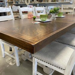 Mention Jon Green to the staff to confirm this price/offer! 🔥 Dining Room Furniture Extension Dining Table and Chairs