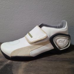 Extremely Rare PUMA Leather  MOTORCYCLE  Shoes Size 11 Mens
