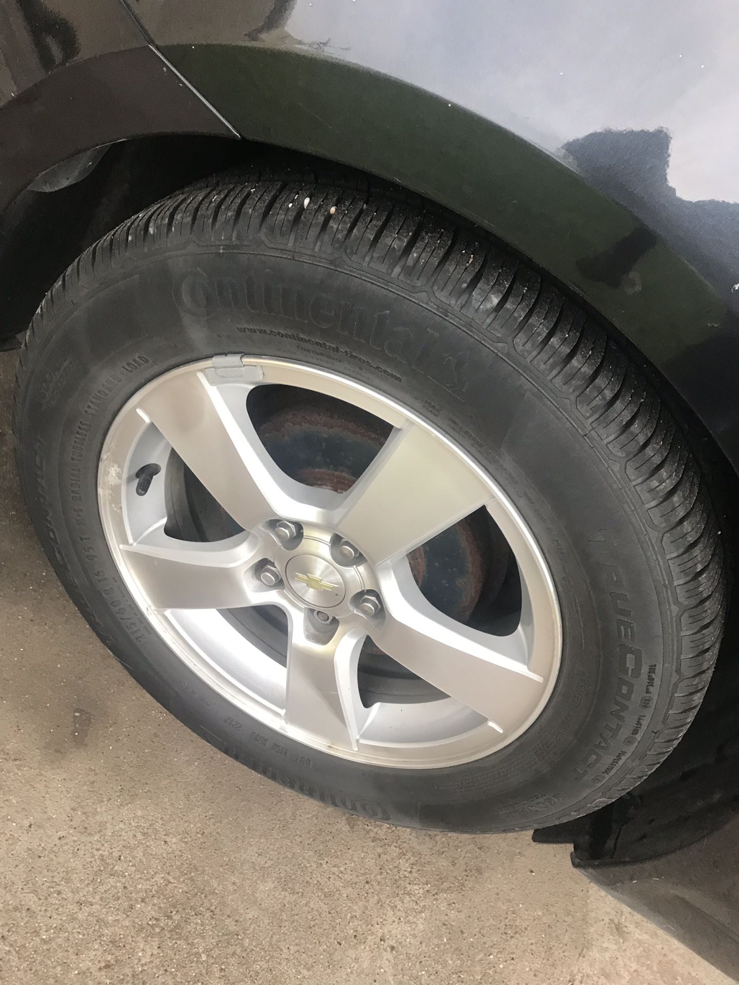Chevy cruze rims, wheels, 2012,2013,2014,2015
