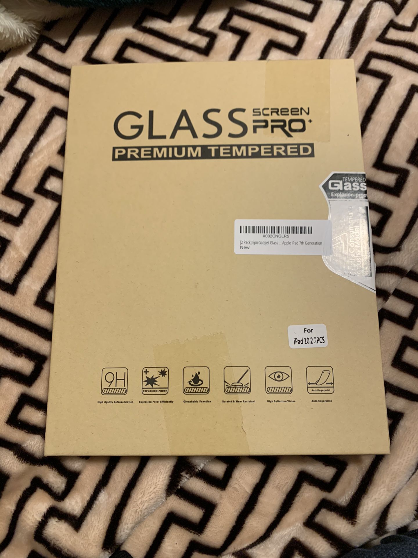 Glass screen protector for IPad