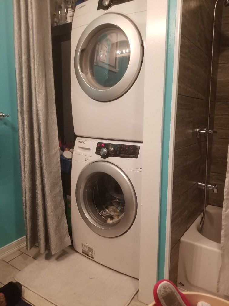 Washer and dryer