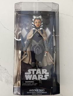 D23 Disney Store Star Wars Ahsoka Tano Special Edition Doll 12" New