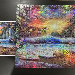 Ceaco Rainbow Cave 500-piece foil puzzle 