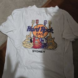 HARD ROCK CASINO SYDNEY AUSTRALIA T SHIRT XL