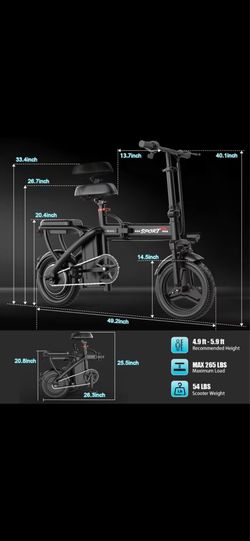 E-bike brand new in a box never used