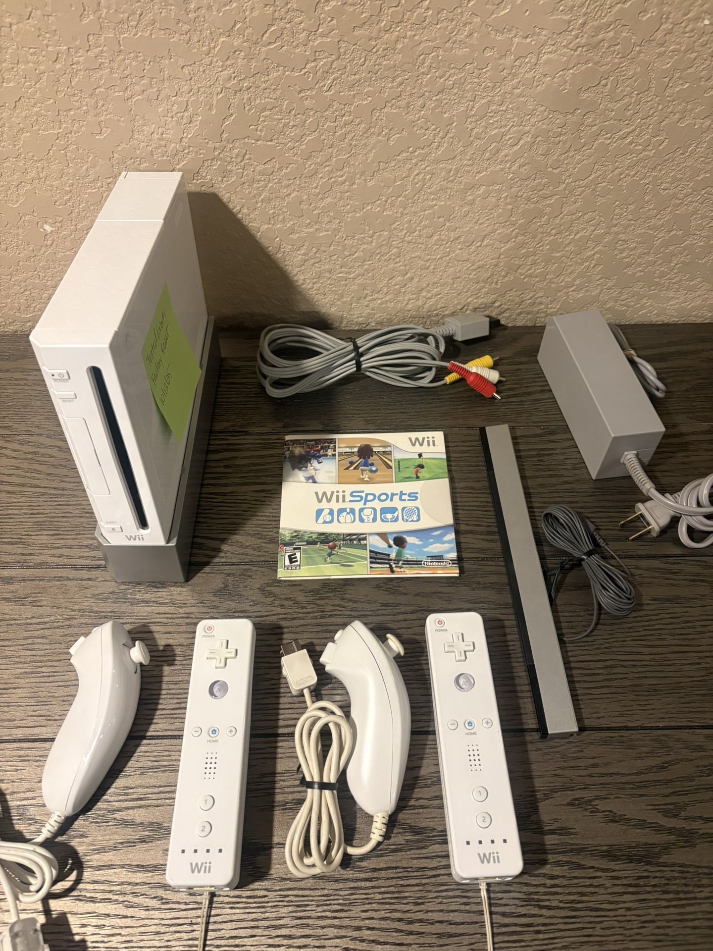 Nintendo Wii With Wii Sports