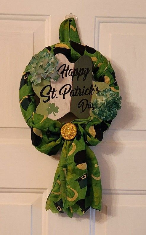 St Patrick's day Wreath