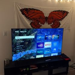 TCL 65" CLASS 4-SERIES 4K UHD HDR LED SMART ROKU TV - 65S451