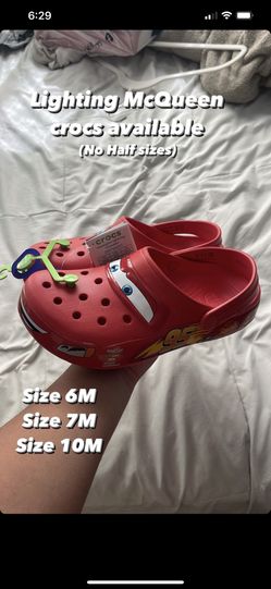 Lightning McQueen Crocs 