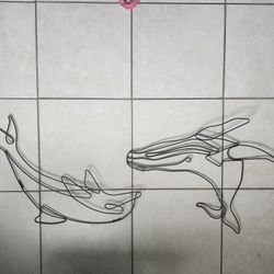 Whale And Dolphin Art