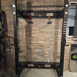 Rogue RML-3W fold Back Wall Mount And Safety Squat Bar