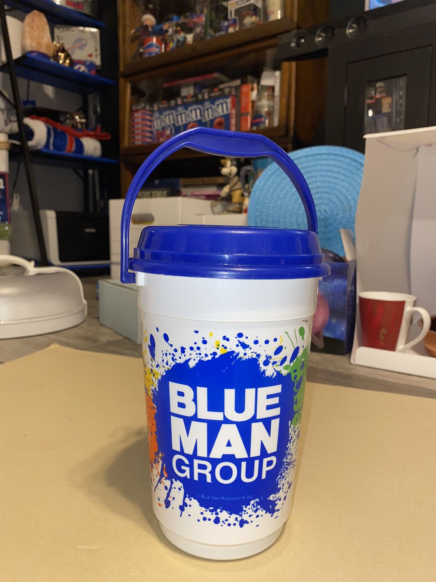 Blue Man Group, Popcorn Bucket, Universal Orlando $10