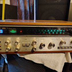 Sansui Qrx3500 Vintage Receiver Stereo Amplifier 