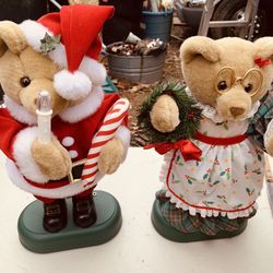  Vintage Avon Me And Mrs Claus  Bears