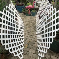 8’ Vinyl Lattice: 4’ x 8’-$15 Each