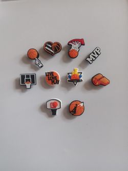 Basketball Croc Charms 