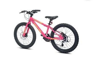 Ozark Trail 20" Mountain Bike, 7 Speed, Fits Rider 3'11"-4'4", Pink, Child/Tween/Teen, Unisex