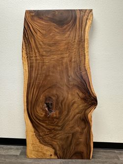 Rainwood Live Edge Slab 66” x 28”-33” | 2.5” Thick