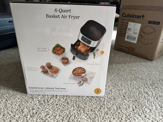 Cuisinart Basket Air fryer Air-200 new box packed. Msrp 150$ selling for 120$
