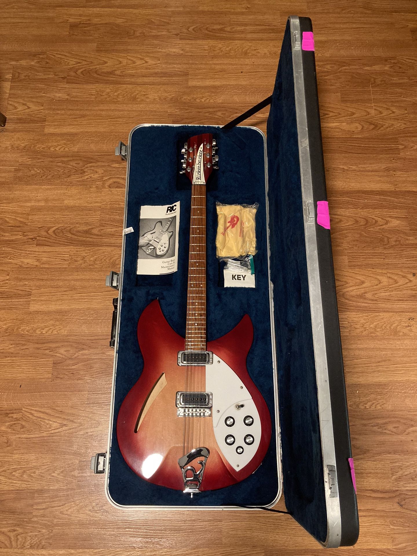 Rickenbacker 330/12 Fireglo electric 12 string guitar