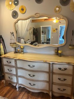 Antique French provincial bedroom set