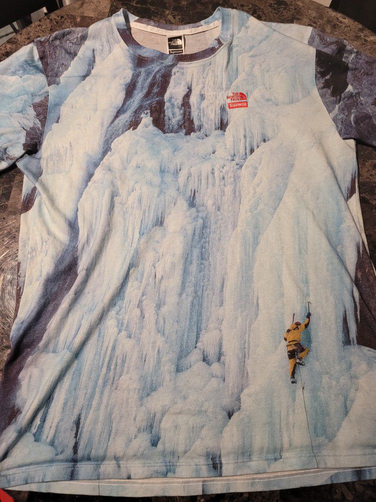 Supreme/ North Face Ice Climb T Shirt