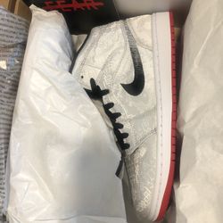 Air Jordan 1 Mid SE Fearless edison Chen CLOT US10.5 for Sale in