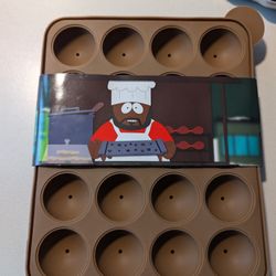 South Park Chef's Salty Chocolate Balls Silicone Mold