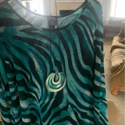 Xs Women Blouse With Matching Necklace 