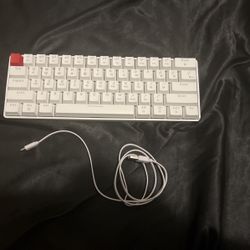 TMKB 60 Percent Keyboard,Gaming Keyboard,LED Backlit Ultra-Compact 68 Keys Gaming Mechanical Keyboard with Separate Arrow/Control Keys, T68SE, Red Swi