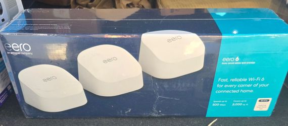 Amazon eero 6 mesh wifil system
