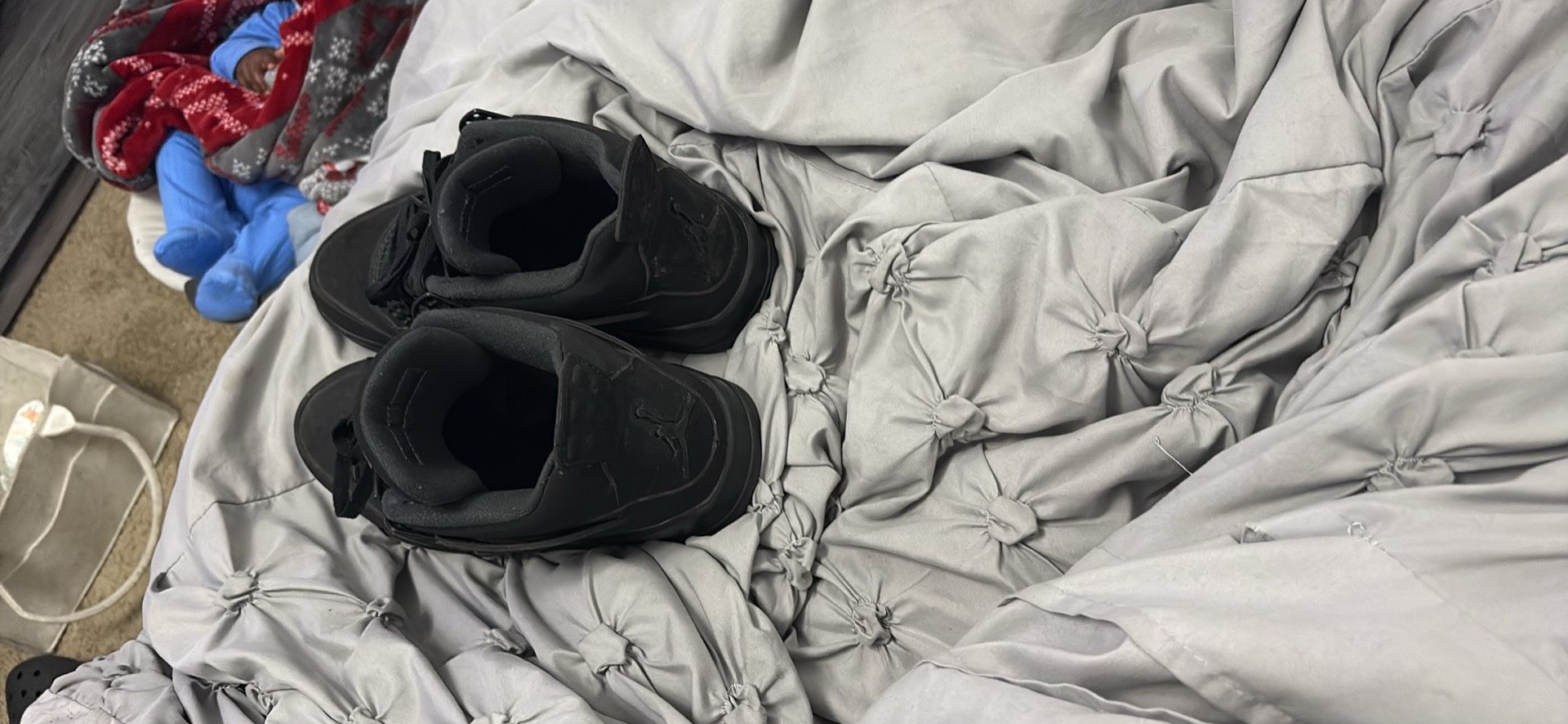 Black Retro Jordan 4’s