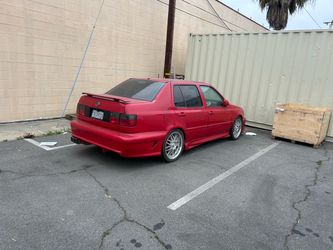 VW Jetta rear bumper