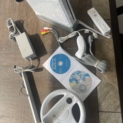 Nintendo Wii ~ Super Mario Kart ~ Wii Sports !!