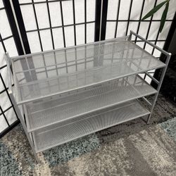 Shoe Rack 3 Tier Storage Shelves