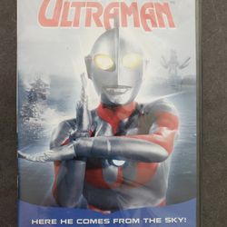 New! Sealed - Ultraman DVD - 10 Episodes - original Japanese audio, English subtitles or English dub tracks