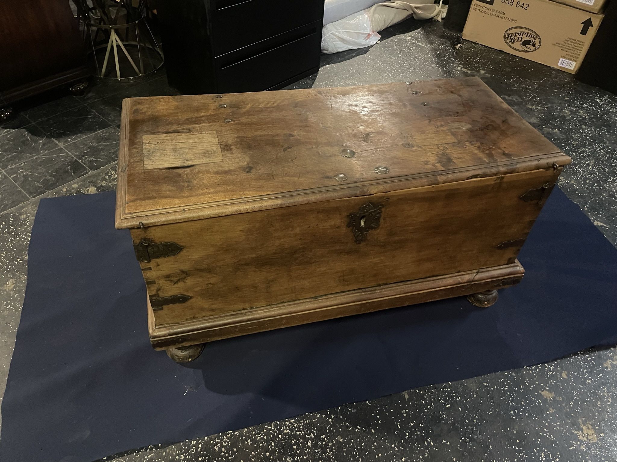 17th Century Spanish Walnut Chest