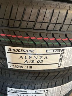 275/50/22 new Bridgestone tires 275/50r22 Llantas Nuevas