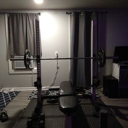 Weight Bench And Weight