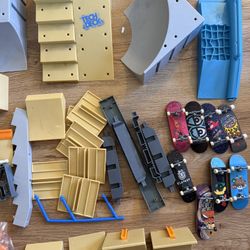 Tech Deck Skating Set Up 