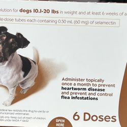 Canine Revolution Heartworm And Flea Control 