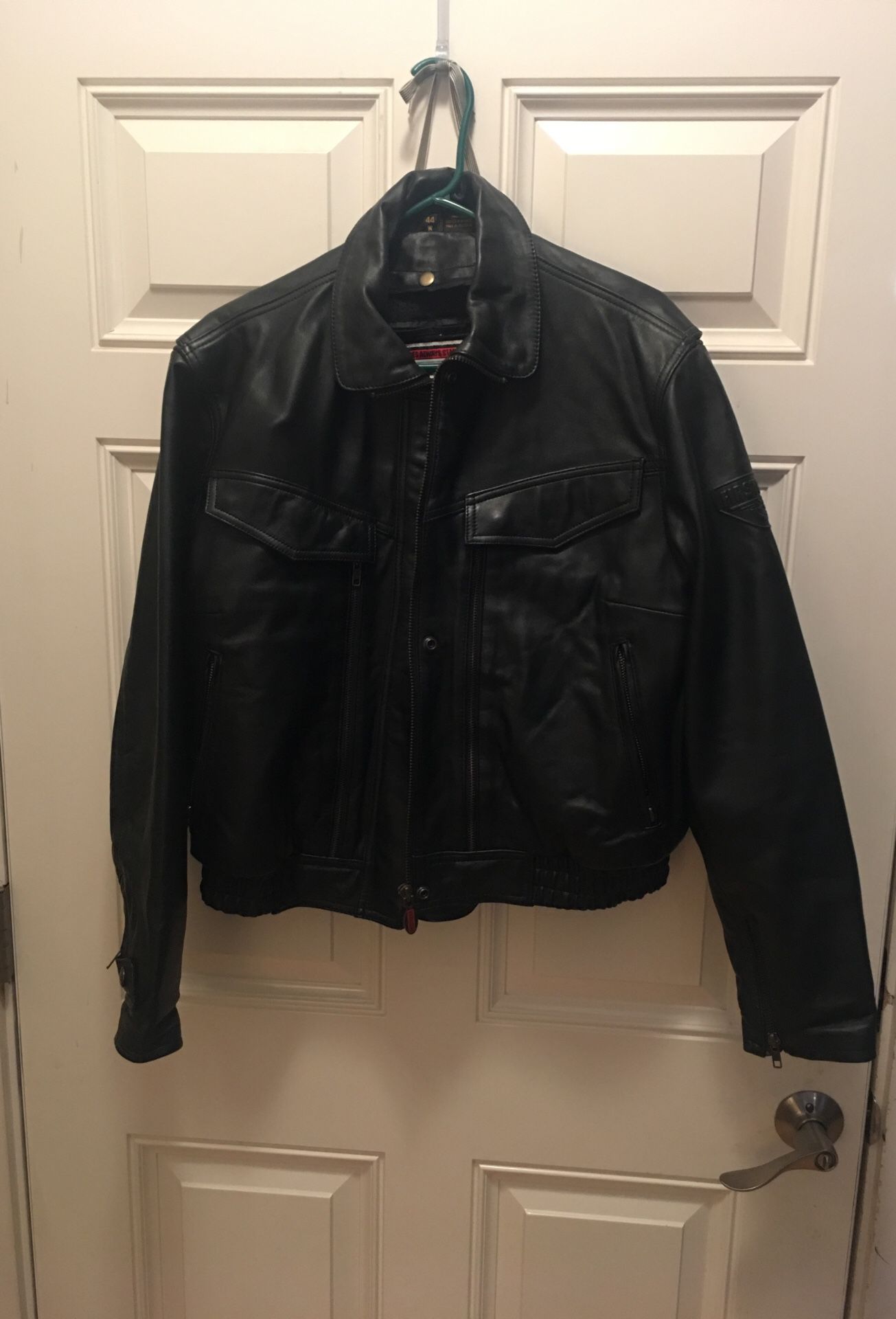 Lady’s motorcycle first gear leather jacket