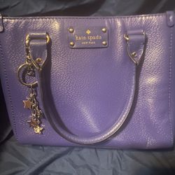 Kate Spade Blue Satchel $75