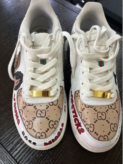 Custom painted Air Force 1