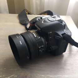 Nikon D5500 with 35mm 1.8g Nikkor