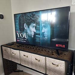 Console TV Table / TV Stand - Natural - Burnham Home Designs