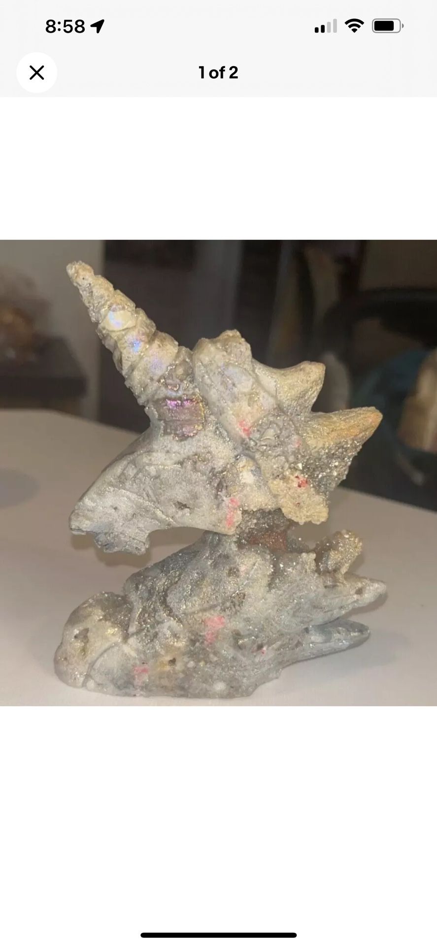 Aura Unicorn 501G! Druzy!! π