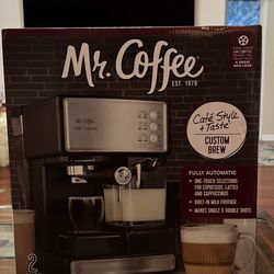 Mr Coffee Barista Cappuccino And Latte 